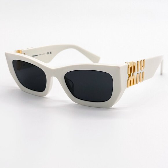 NEW MIU MIU SUNGLASSES MU09WS 1425S0 WHITE WOMEN MU 09WS SMU 09W main image 6